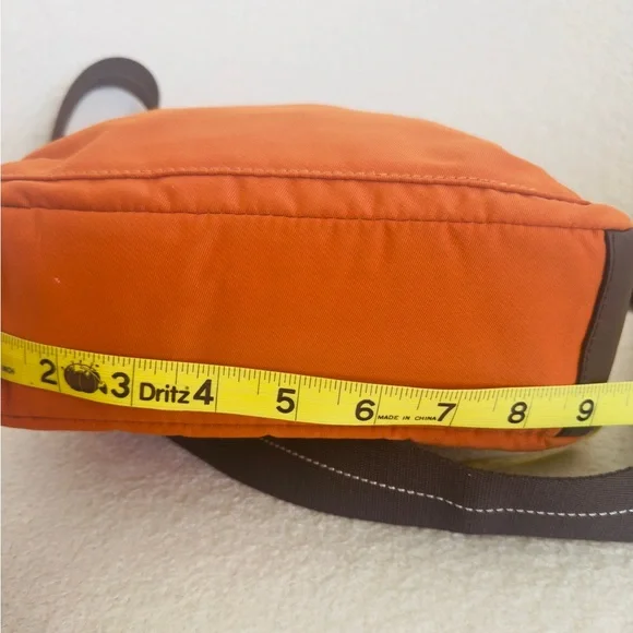 Coach “Varik” Unisex Crossbody/Messenger  Bag in Burnt Orange Color - Picture 12 of 13